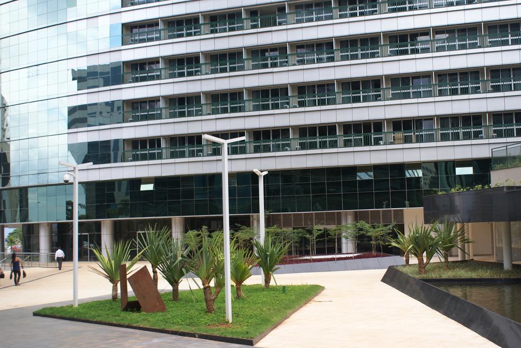 Flat Fusion Setor Hoteleiro Norte Com Servico Diario De Limpeza Brasília Rom bilde